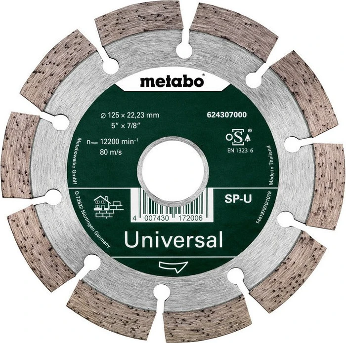 Metabo Professional SP-U Diamanttrennscheibe, 125x2x22.23mm, 1 Stück