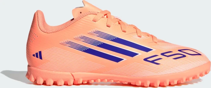 adidas F50 Club beam orange/lucid blue/cloud white (Junior)