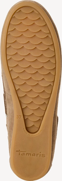 Tamaris Ledermoccassin beige (Damen)