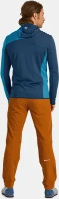 Ortovox Fleece Light Grid ZN Hoody Funktionsjacke deep ocean (Herren)