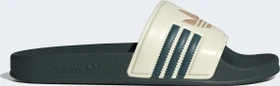 adidas Adilette cream white/mineral green/warm sandstone