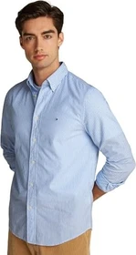 Tommy Hilfiger Regular Fit Popeline Hemd langarm sweet blue/optic white (Herren)