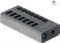 DeLOCK USB-Hub, 7x USB-A 3.0, USB-B 3.0 [Buchse] Vorschaubild