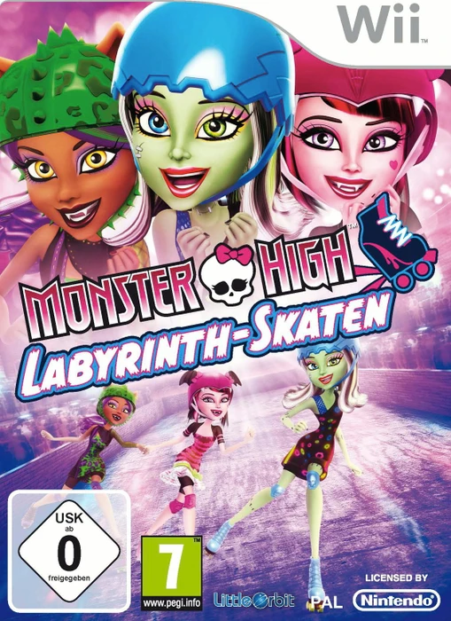 Monster High: Labyrinth Skaten (Wii)
