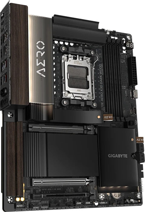 GIGABYTE X870E Aero X3D Dark Wood (AMD AM5)
