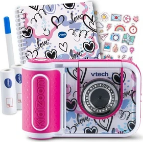 VTech KidiZoom Print Cam pink Scrapbook Bundle