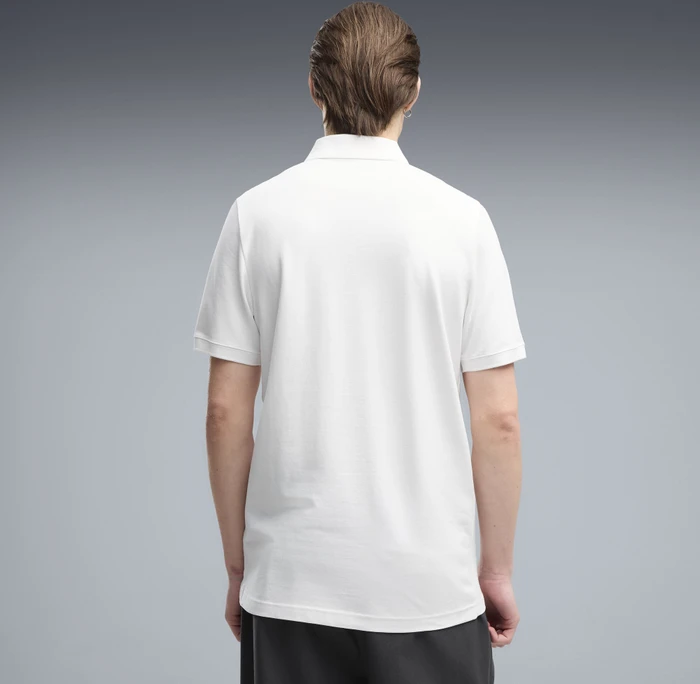 Puma ESS No. 1 Logo Pique Poloshirt kurzarm puma white (Herren)