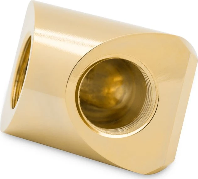 EK Water Blocks Quantum Line EK-Quantum Torque Extender Static FF 90°, G1/4", gold