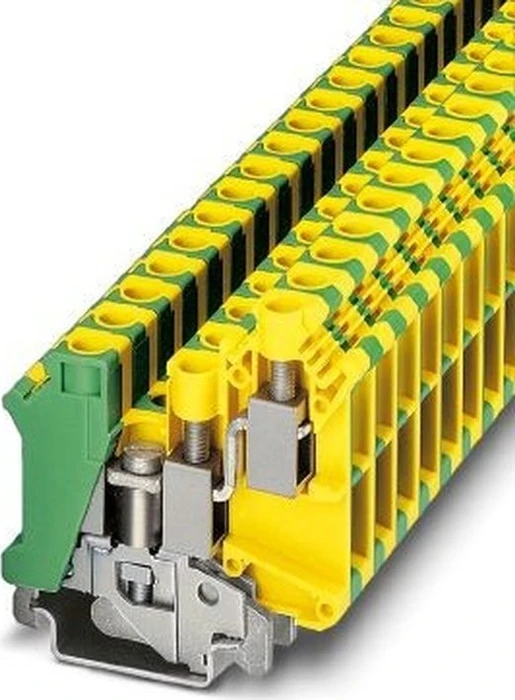 Phoenix Contact UK 10-TWIN-PE - Schutzleiter-Reihenklemme