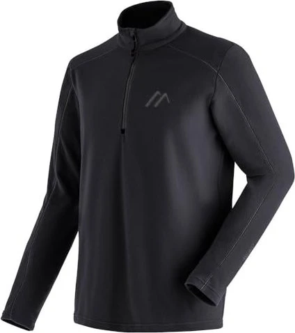 Maier Sports Dennis Funktionsshirt langarm schwarz (Herren)