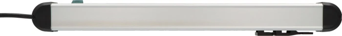 Brennenstuhl Premium-Alu-Line, 10-fach, 3m, silber/schwarz