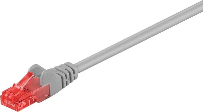 MicroConnect Patchkabel, Cat6, U/UTP, RJ-45/RJ-45, 7.5m, grau