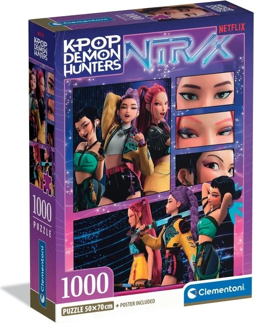 Clementoni K-POP Demon Hunters, 1000-tlg.