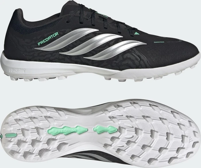 adidas Predator League TF core black/silver metallic/pulse mint