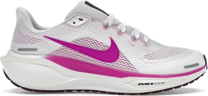 Nike Pegasus 41 white/black/beyond pink/hyper violet (Damen)