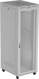Lanberg 19" Rackschrank 47HE, freistehend, V2, Gitternetztür, IP20, RAL 7035, 1000mm tief