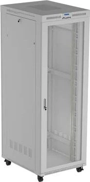 Lanberg 19" Rackschrank 47HE, freistehend, V2, Gitternetztür, IP20, RAL 7035, 1000mm tief