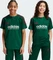 adidas Tiro Nations Pack T-Shirt kurzarm dark green/collegiate burgundy/cloud white (Junior) Vorschaubild
