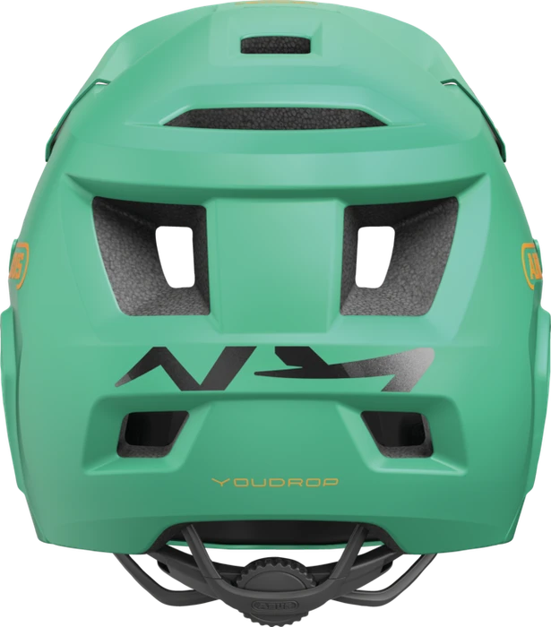 ABUS Youdrop Fullface-Kinderhelm sage green