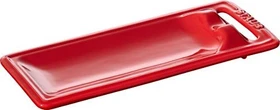 Zwilling Staub Ceramique Löffelablage 25x10cm kirschrot