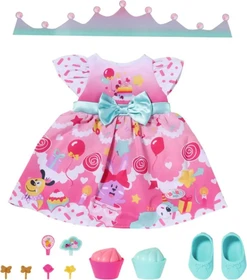 Zapf creation BABY born Mode - Deluxe Birthday Kleid 43cm