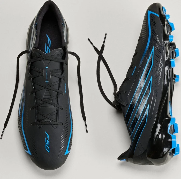 adidas F50 Hyperfast League FG core black/lucid ray blue