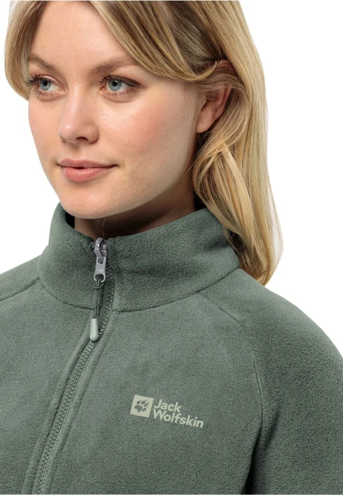 Jack Wolfskin Moonrise FZ Funktionsjacke hedge green (Damen)