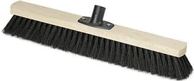 Nölle Besenkopf Power Stick Saalbesen Naturhaar 50cm Staubbesen