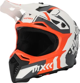 Acerbis Profile 5 matt weiß/orange