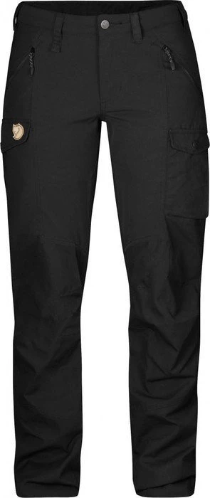 Fjällräven Nikka Hose lang schwarz (Damen)