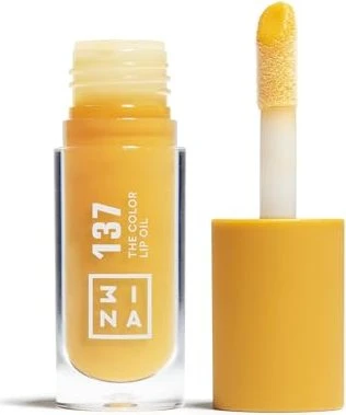 3INA The Color Lip Oil Lipgloss 137 honey yellow, 4ml