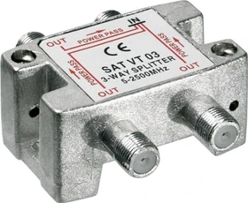 Wentronic Goobay SAT-Verteiler 3-fach