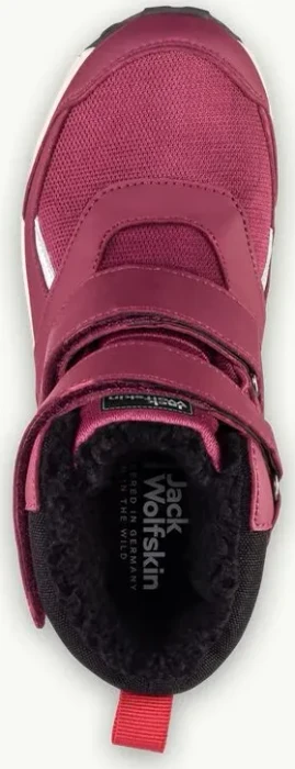 Jack Wolfskin Woodland Wt Texapore High burgundy red (Junior)