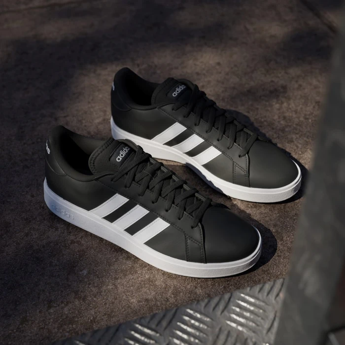 adidas Grand Court Base 2.0 core black/cloud white (Herren)