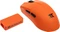 Fnatic x Lamzu MAYA X 8K Wireless Gaming Mouse orange, USB Vorschaubild