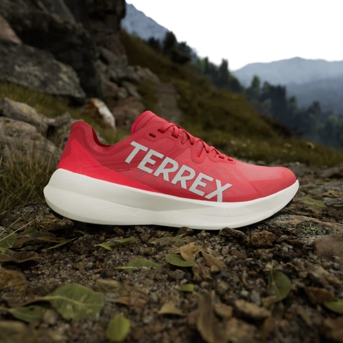 adidas Terrex Agravic Speed pure ruby/grey one/lucid red (Herren)