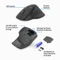 Act Wireless Mouse 2400dpi, schwarz, USB Vorschaubild