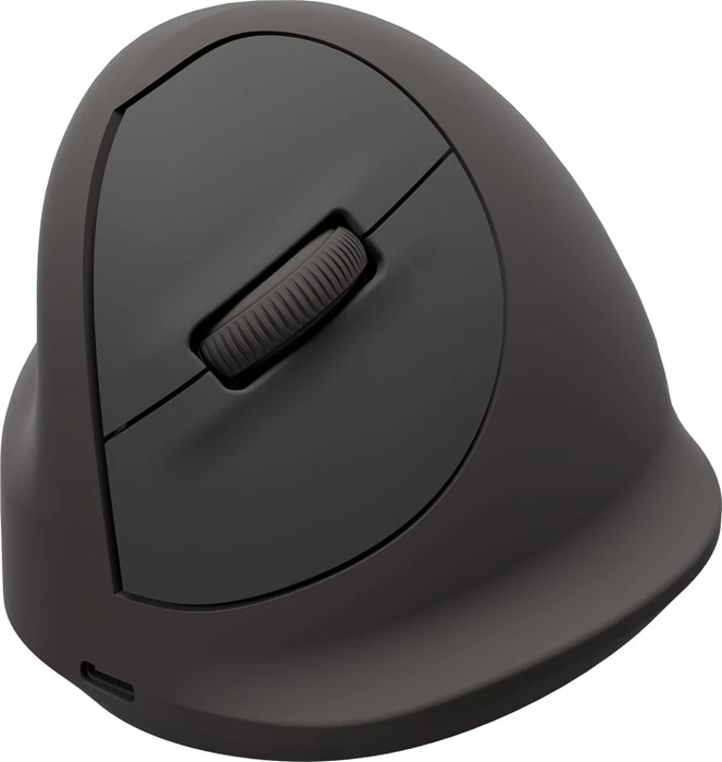 Fellowes Breyta Plus Vertical Mouse, medium, Linkshänder, schwarz, USB/Bluetooth