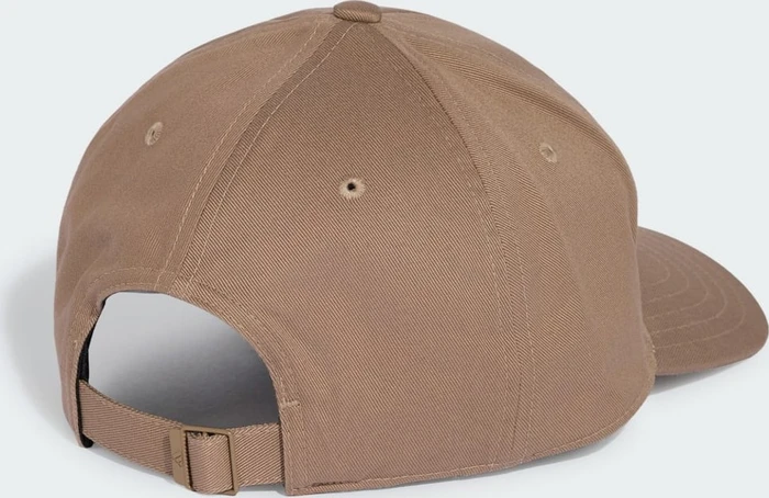 adidas New Logo Baseball Kappe chalky brown