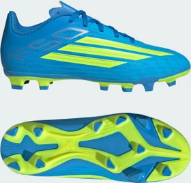 adidas F50 Club FG/MG lucid ray blue/team solar yellow 2/lucid aquamarine (Junior)