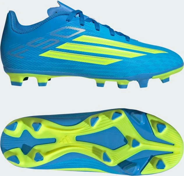 adidas F50 Club FG/MG lucid ray blue/team solar yellow 2/lucid aquamarine (Junior)