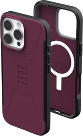 UAG Civilian Case für Apple iPhone 16 Pro Max bordeaux