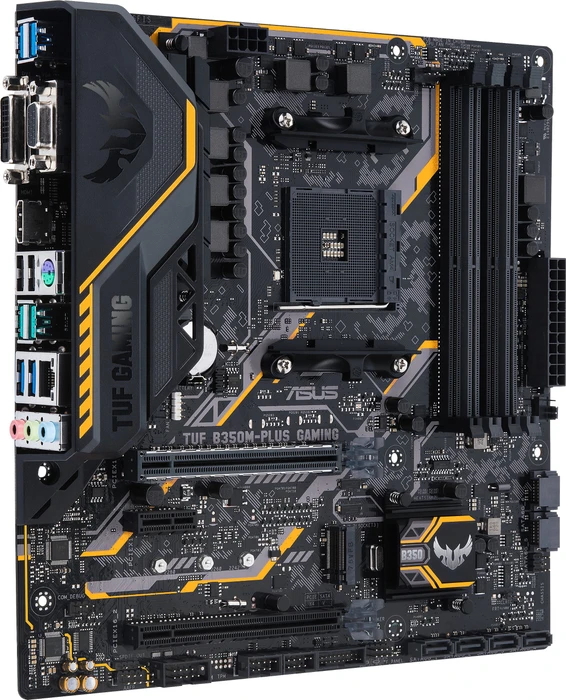 ASUS TUF B350M-Plus Gaming (AMD AM4)