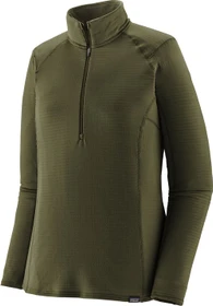 Patagonia Capilene Thermal Weight Zip-Neck Funktionsshirt langarm nouveau green (Damen)