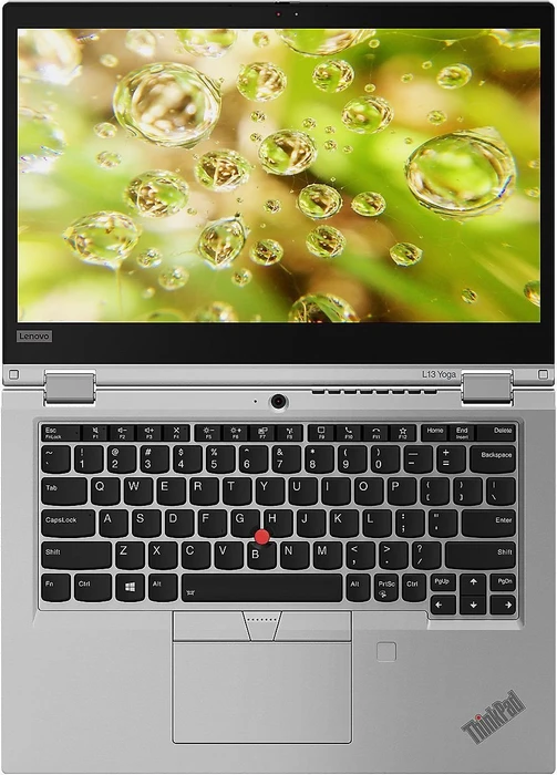 Lenovo ThinkPad L13 Yoga G2 (Intel), silber, Core i5-1135G7, 8GB RAM, 256GB SSD, DE