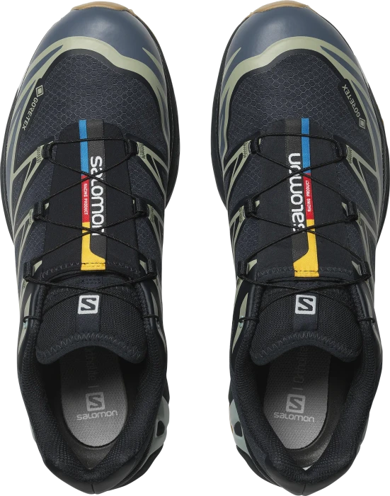 Salomon XT-6 GTX carbon/bering sea/desert sage