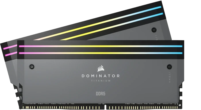 Corsair Dominator Titanium DDR5 Light Enhancement Kit, grau