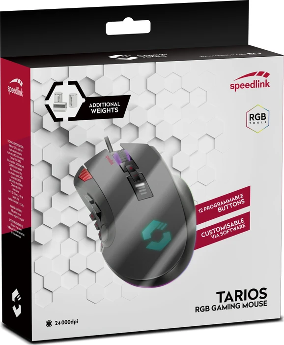 Speedlink Tarios RGB schwarz, USB
