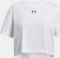 Under Armour Rival Funktionsshirt kurzarm weiß/schwarz (Junior) Vorschaubild