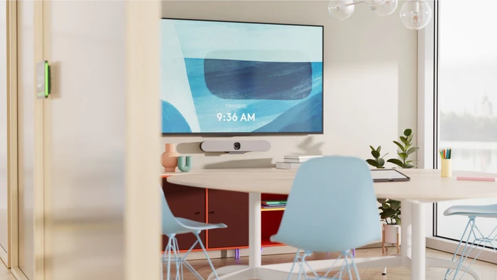 Logitech Front-Abdeckung für Logitech Rally Bar Huddle grauweiß